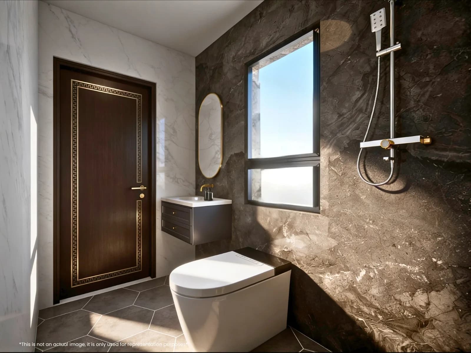 Sky Heights — bathroom