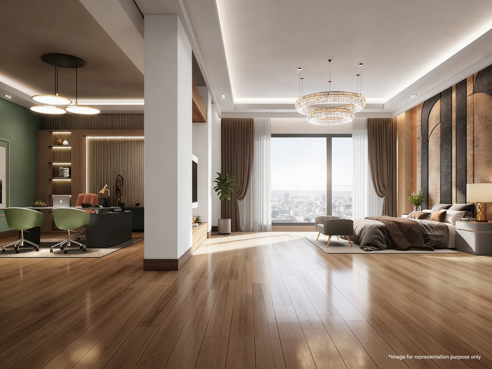 Opulence — master bedroom