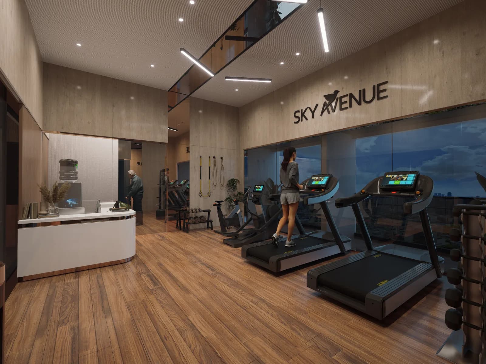 Sky Avenue — gym