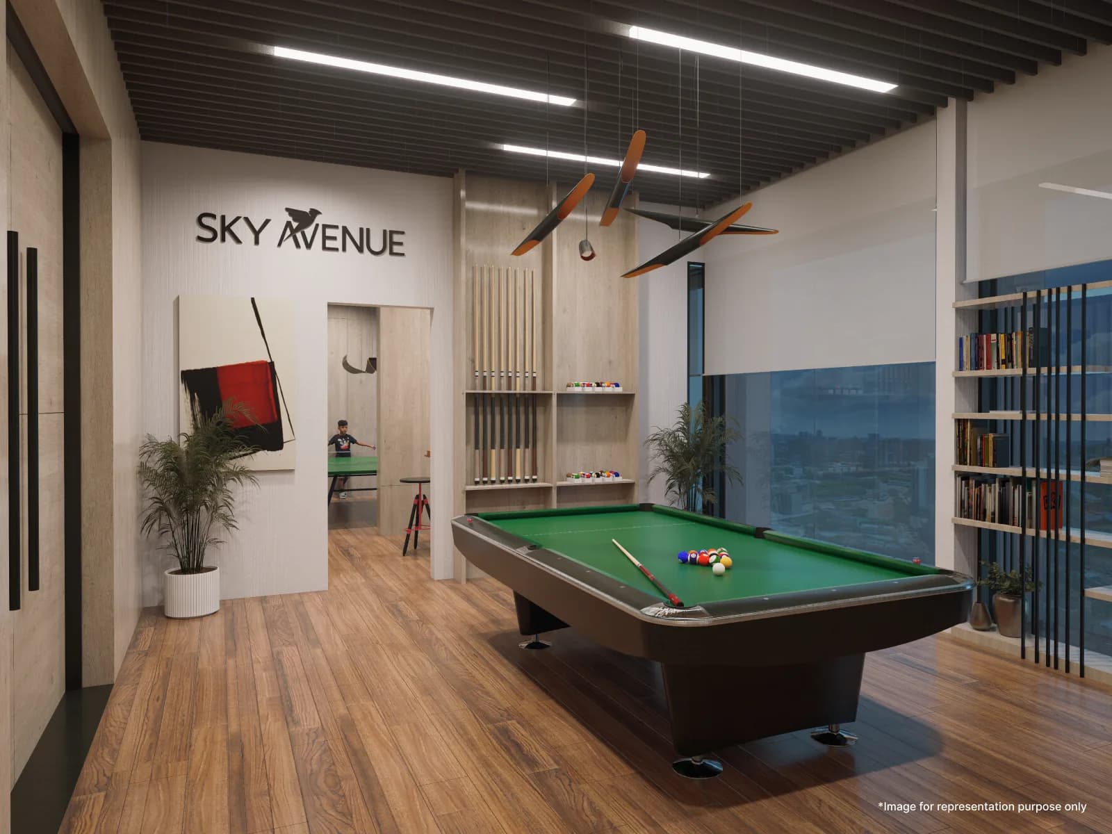 Sky Avenue — club house 01