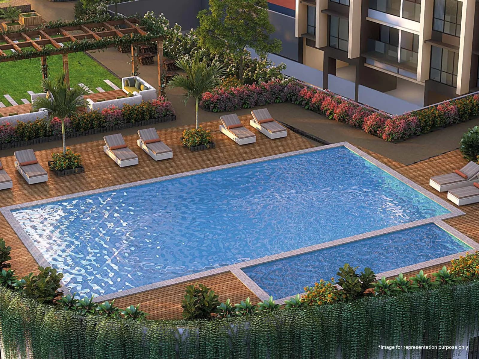 Skyline — swimming pool