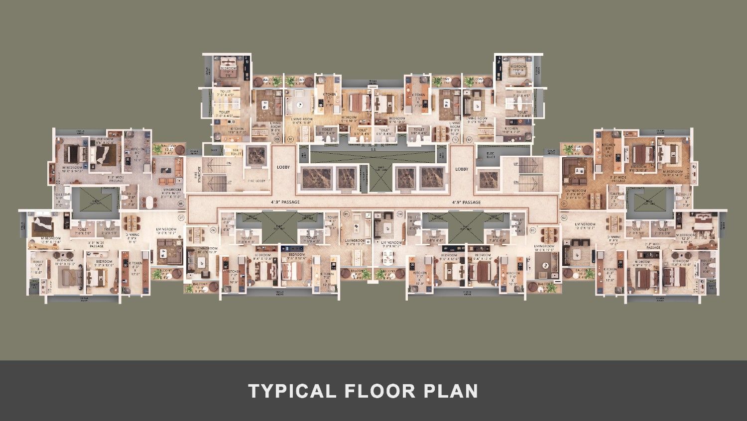 Kasturi Van Floor Plan